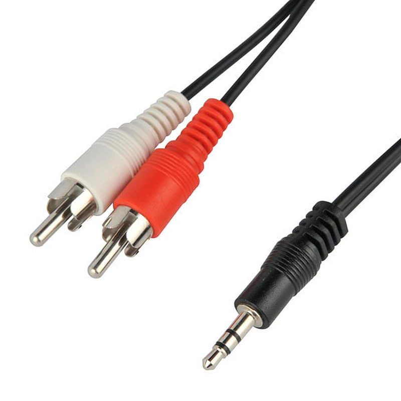 Stereo audio cable 3.5mm-2RCA