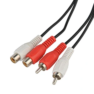 Stereo audio cable 2RCA-2RCA