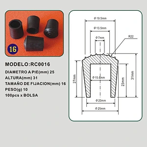 Rubber cap