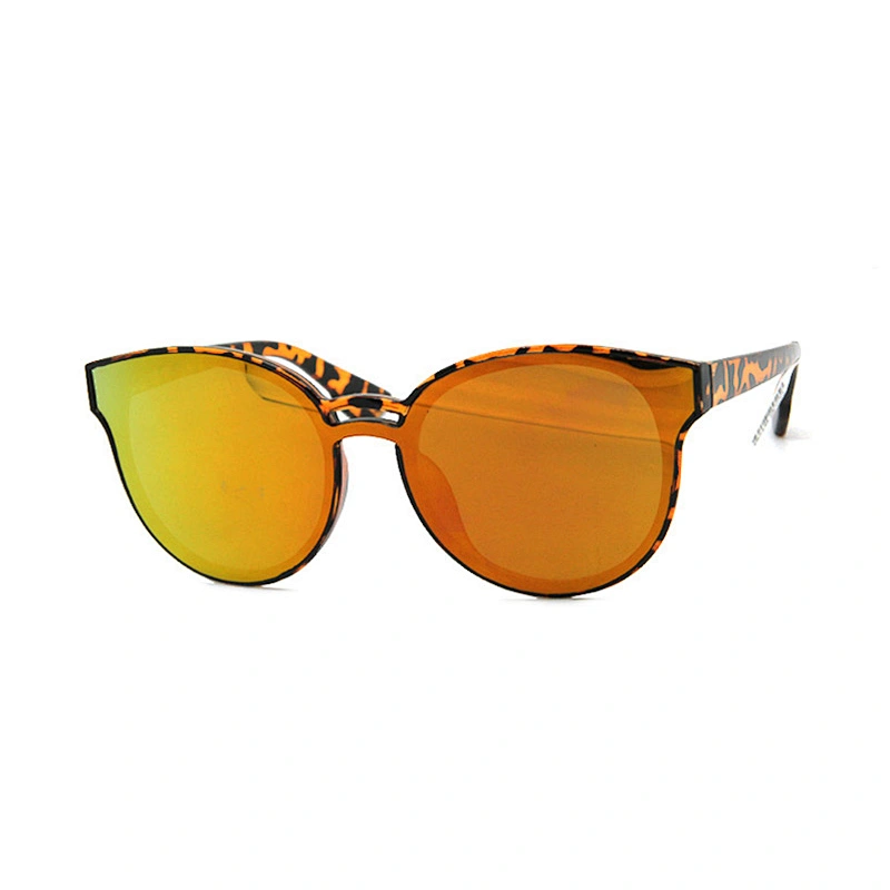 Women Double Bridge Mirrored Sunglassses
