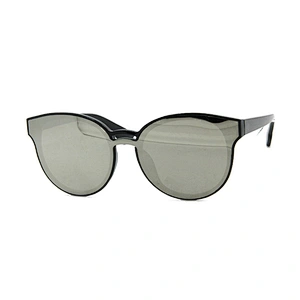 Women Double Bridge Mirrored Sunglassses