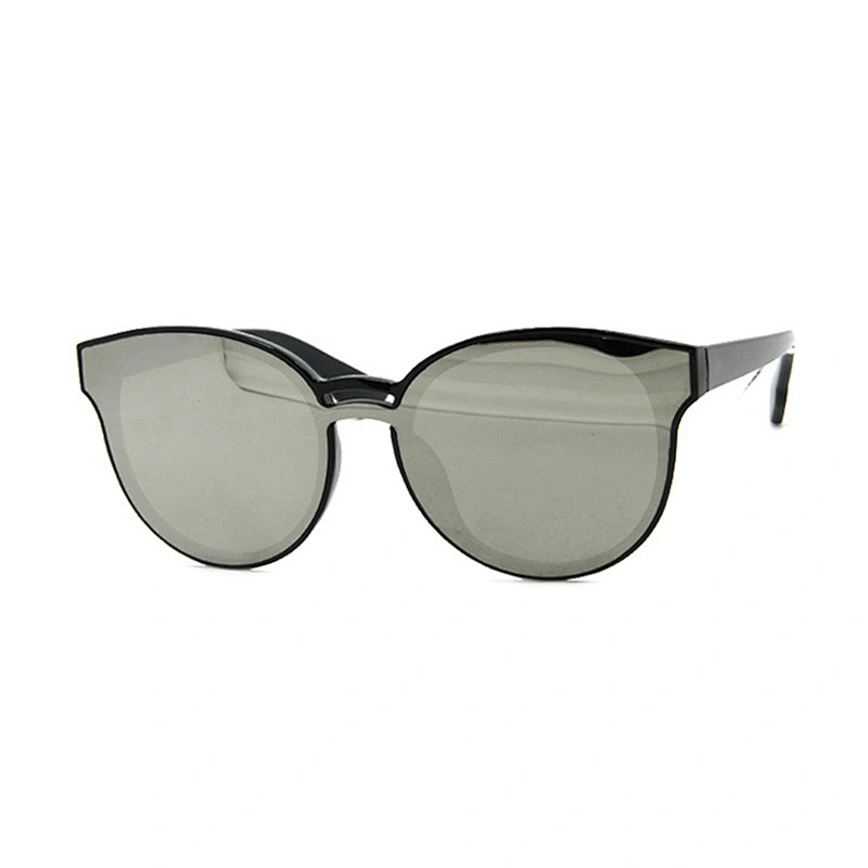 Women Double Bridge Mirrored Sunglassses