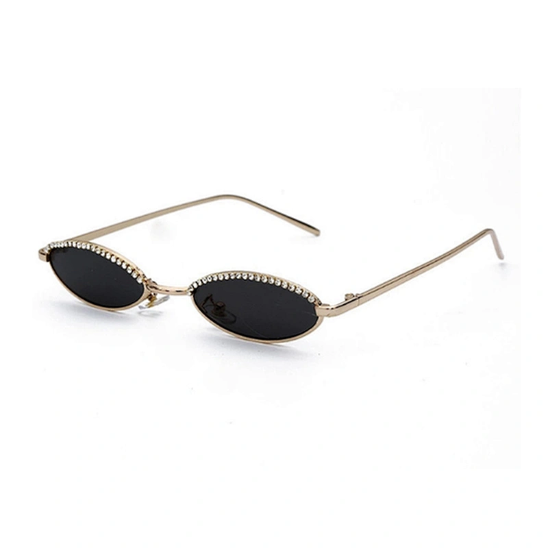 Metal sunglasses - Oval shape