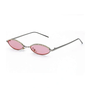 Metal sunglasses - Oval shape
