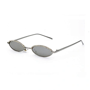 Metal sunglasses - Oval shape