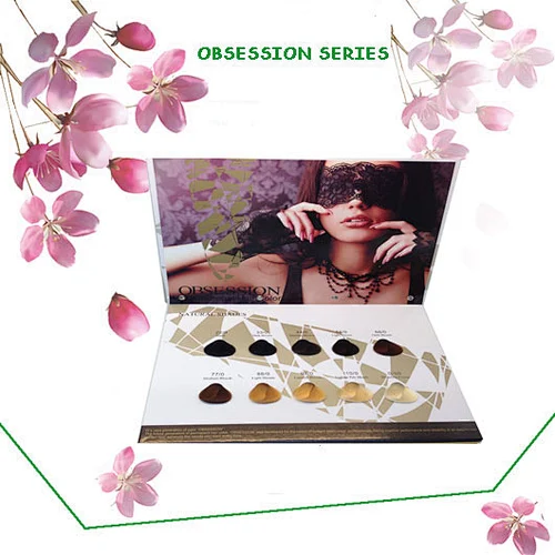 OEM/ODM Iso hair dye color chart