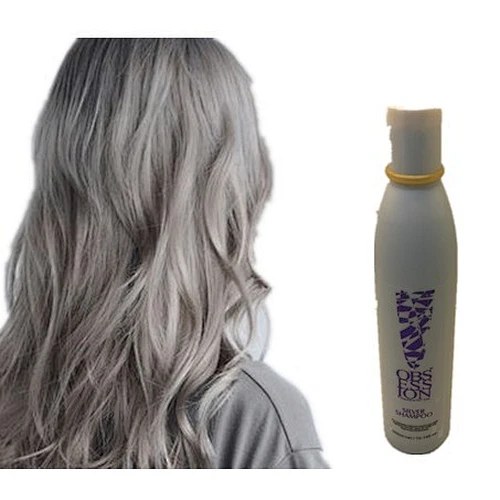Factory price Violet color shampoo silver purple shampoo for bleach , gray , blonde hair