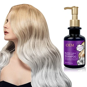 High quality Brassy Control Purple Toner Silver Shampoo OEM/ODM