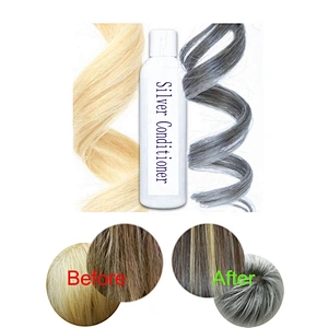 Purple shampoo blonde No yellow hair color dye shampooina