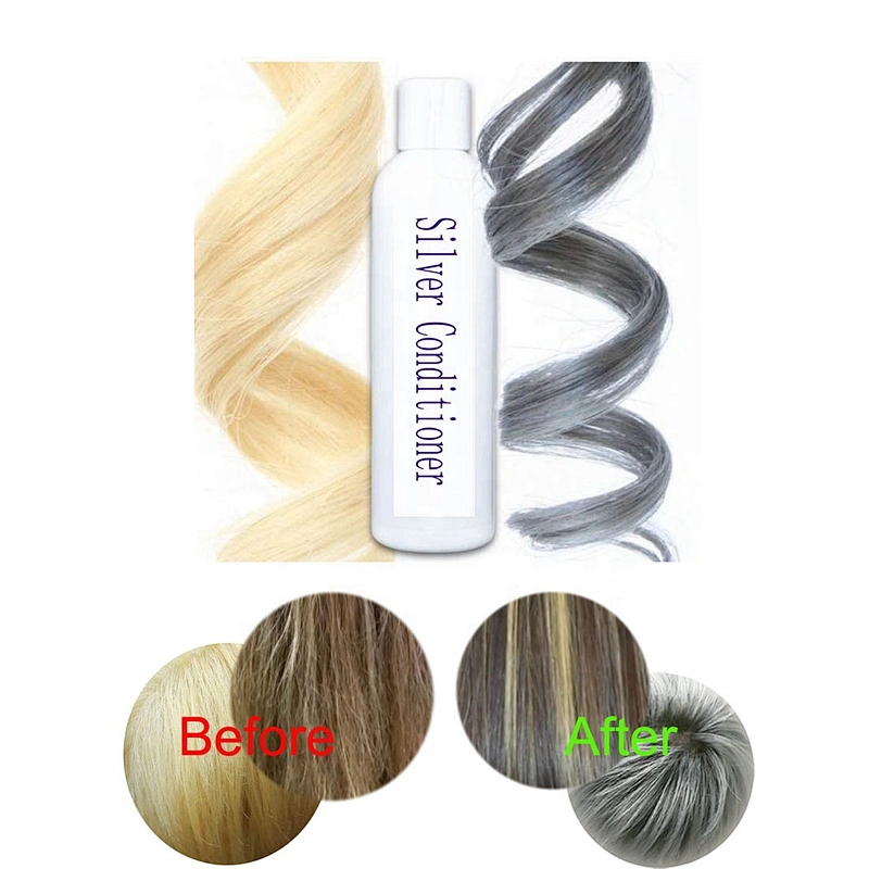 Purple shampoo blonde No yellow hair color dye shampooina