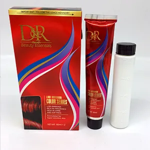 Home use anti-allergy hair color cream No ammonia No PPD hair coloring cream in hair dye