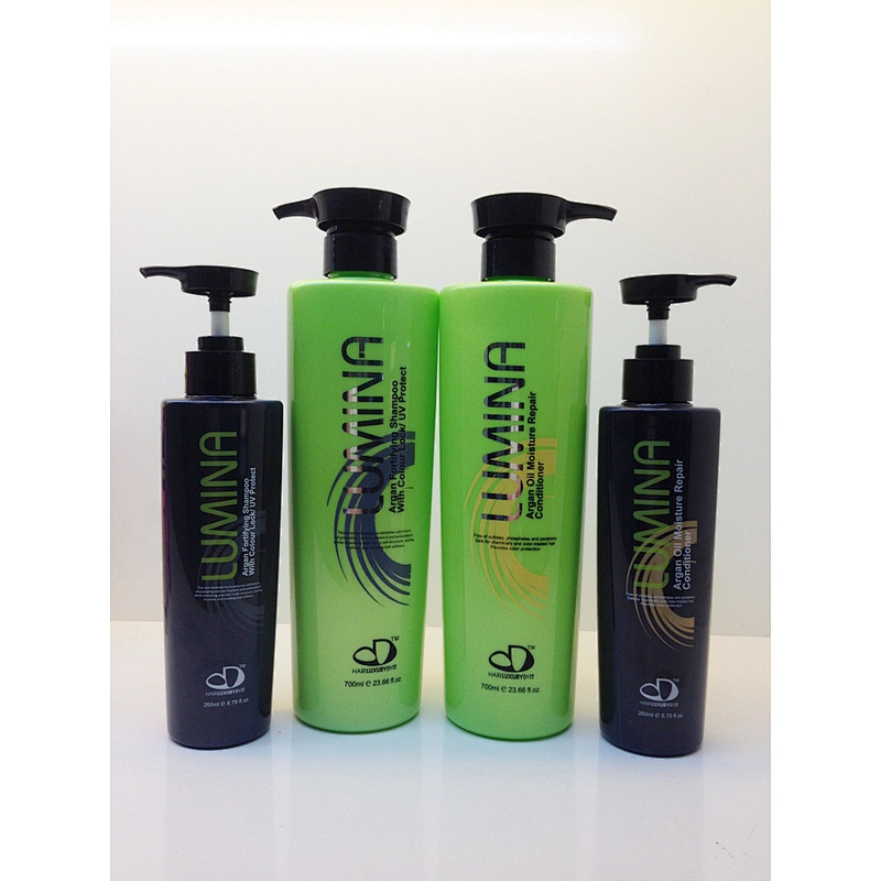 Private label professional brazilian keratin black curly hair shampoo and conditioner