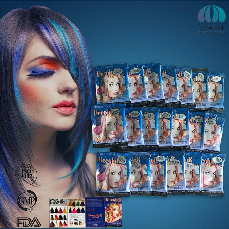Sachet Hair color bleaching powder for hair OEM
