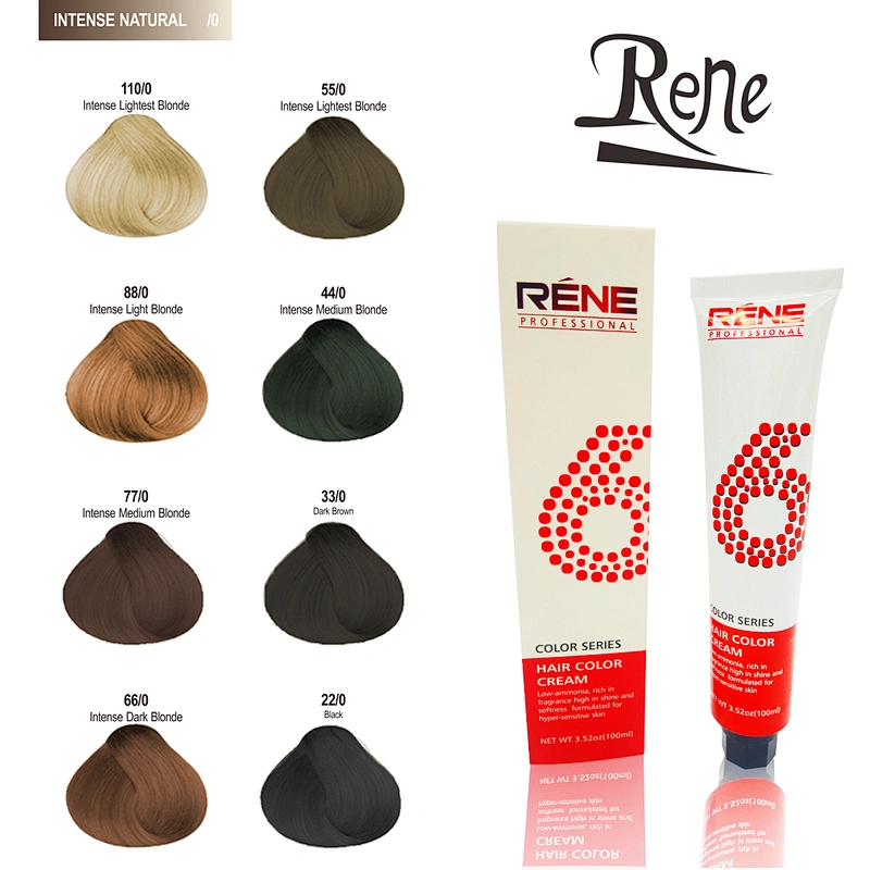 OEM Factory Hair color cream Permanent fashion hair color dye cream with hair developer
