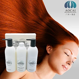 Brazilian blow out keratin treatment therapy for damaged hair