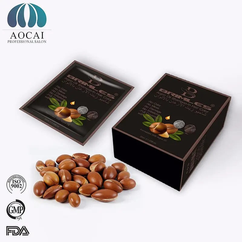 Polygonum multiflorum hair color change shampoo