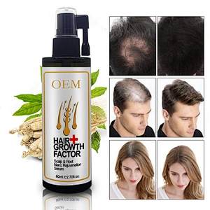 Customized OEM hair growth serum Hair Protection HAIR Growth OIL for men and women