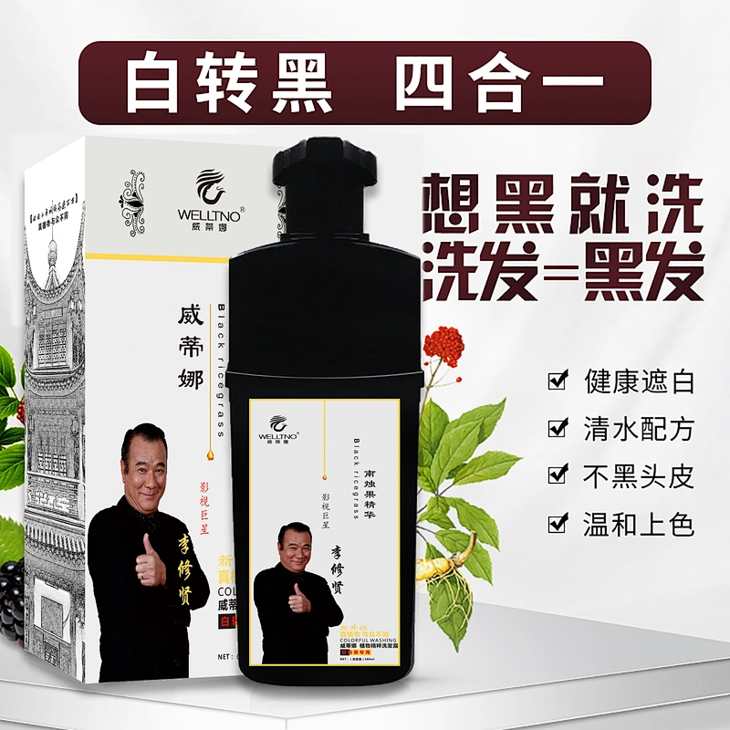 Wholesale henna speedy hair color shampoo instant shampoo hair color 5mins fast color hair dye