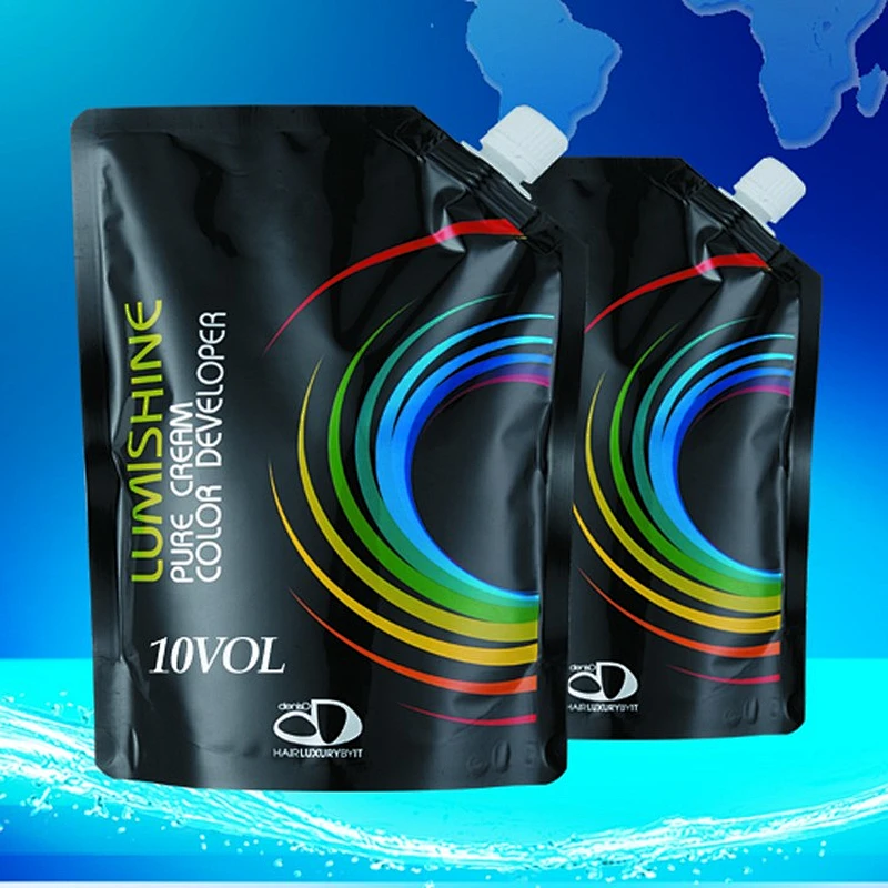 Private label LUMINA hair oxidant cream manufacturers hair peroxide color developer 3% 6% 9%12% 18%