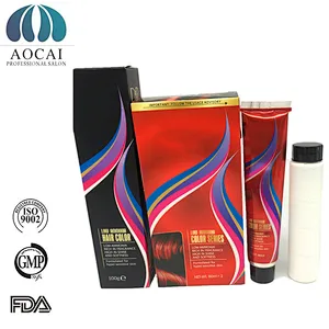 Home use anti-allergy hair color cream No ammonia No PPD hair coloring cream in hair dye