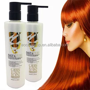INSTACURE Brazilian keratin protein deep nutrition treatment make hair more smoothing for damaged dry or weaken hair