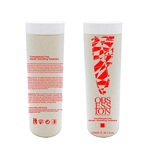 Salon professional keratin hair treatment straightening no formaldehyde keratin treatment