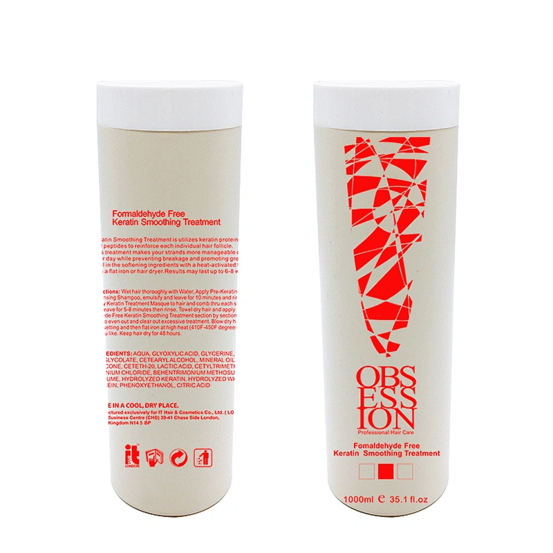 Salon professional keratin hair treatment straightening no formaldehyde keratin treatment