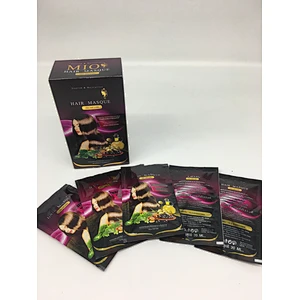 Healthy Natural Easy Fast Henna argan oil 5 Minutes Black Shine Coloring Shampoo hair masque