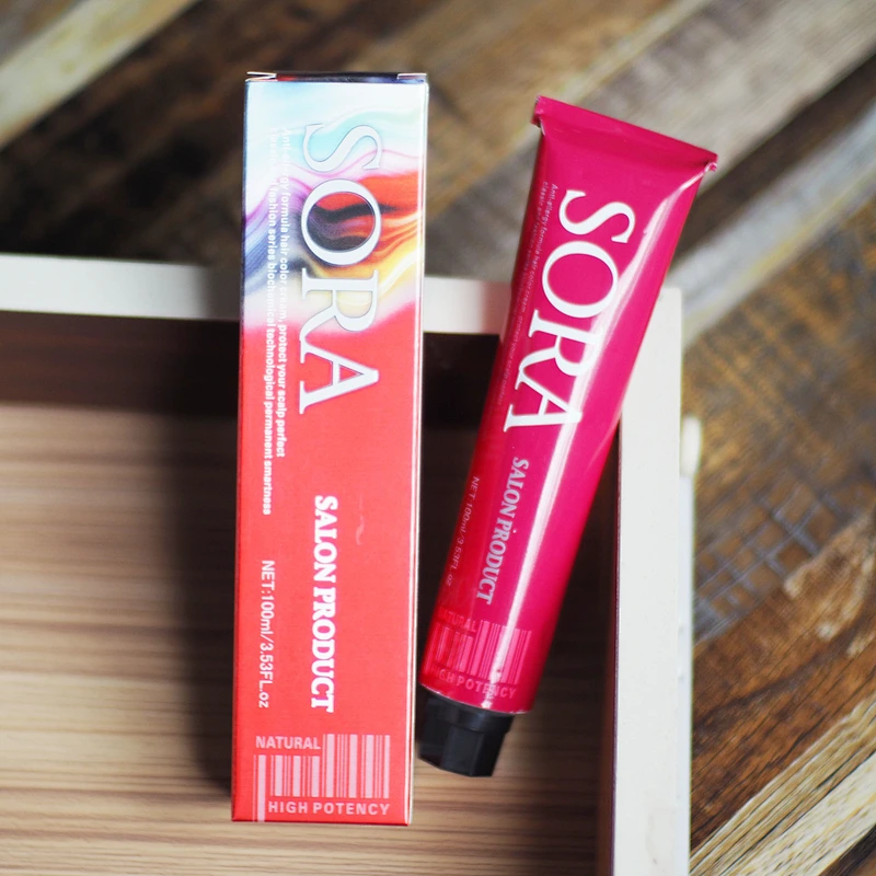 Low Ammonia  professional permanent hair color dye hair color cream