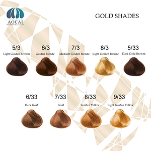 OEM/ODM professional use hair dye color chart for salon