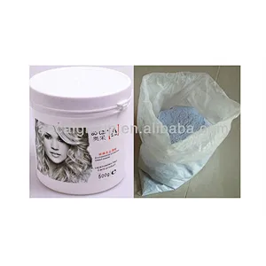 Professional 500ml blue hair bleaching powder environment color  bleach