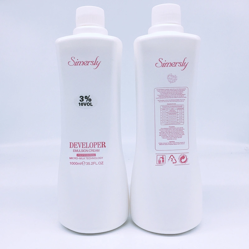 OEM permanent hair  bleach peroxide hair color peroxide cream