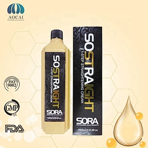 OEM/ODM Factory Price 1000ML brazilian keratin hair straightening  cream protein hair rebonding cream