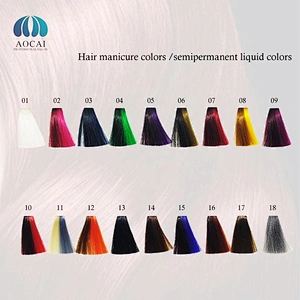 Private label 100% High Quality hair colour chart hair dye color cream swatch book