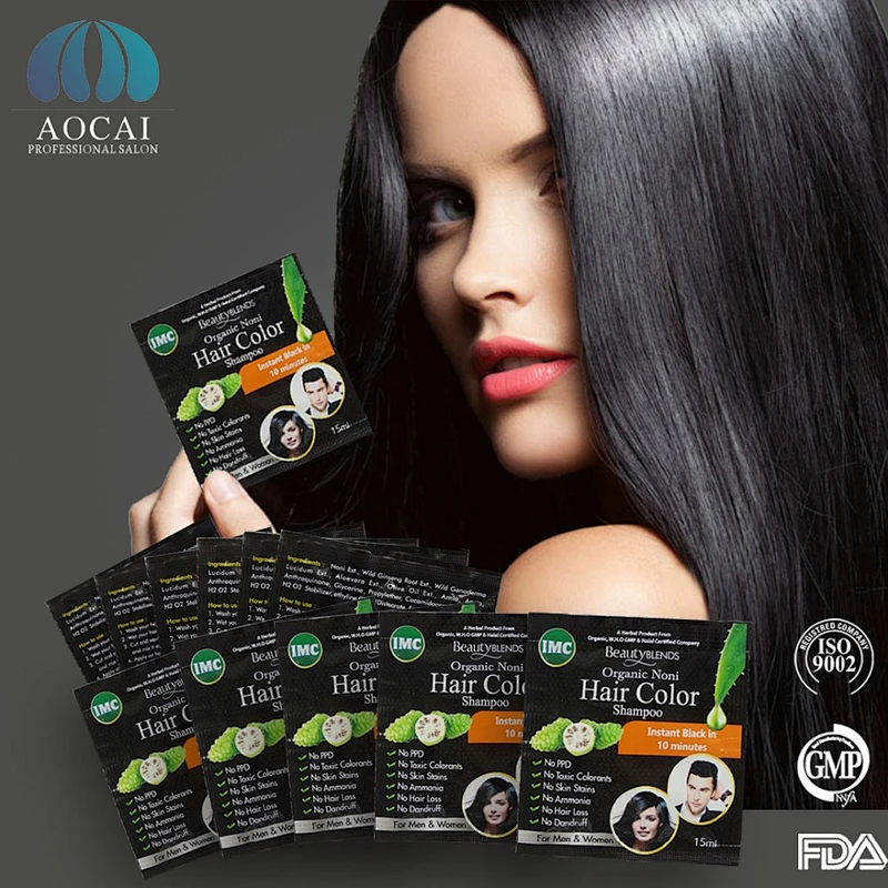 Customize hair dye shampoo black hair dye shampoo hair color in shampoo manufacturers