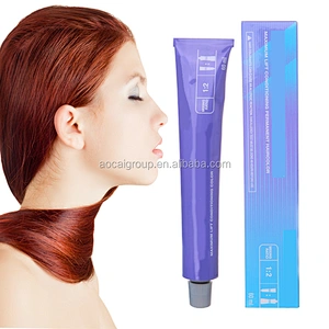 Customize Low ammonia permanent hair color cream  best shiny  hair dye for salon use