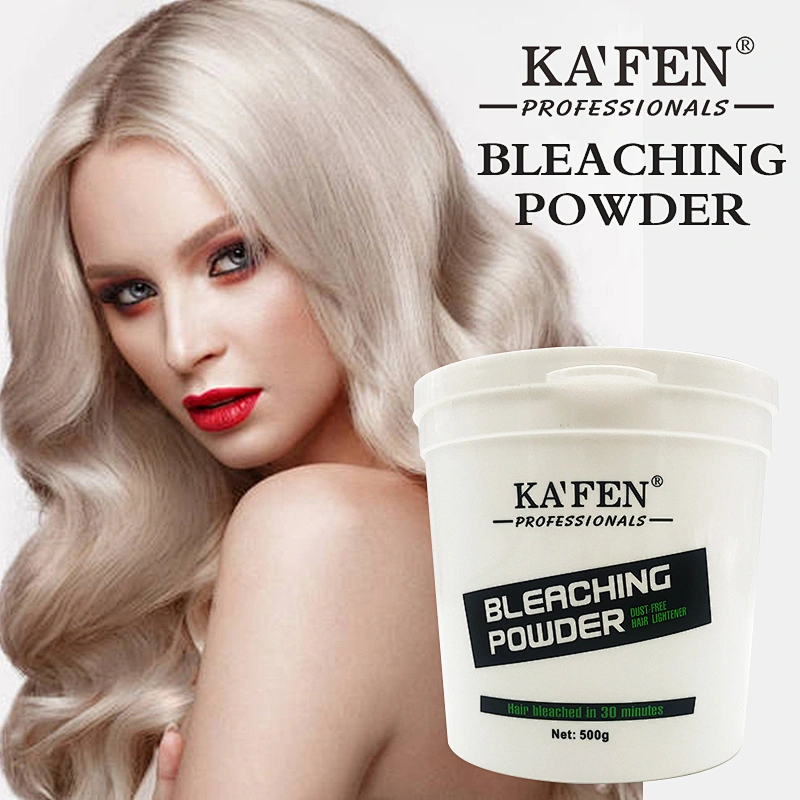 Professional 500ml blue hair bleaching powder environment color  bleach