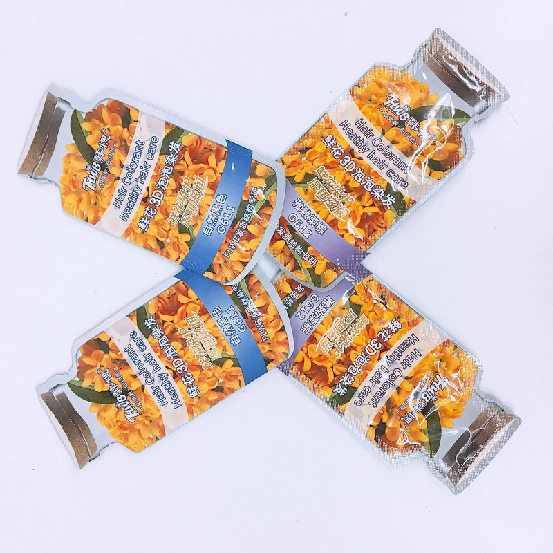 OEM Permanent Natural Hair Dye Color Colour Cream rich bubble hair colorant for Black hair