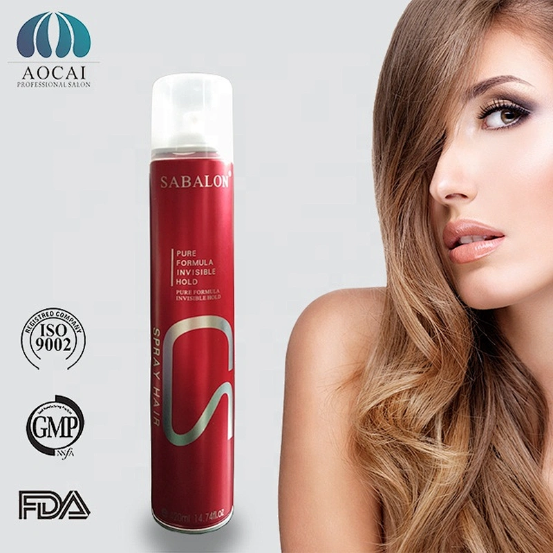 Natural hair thickening spray strong hold hair spray