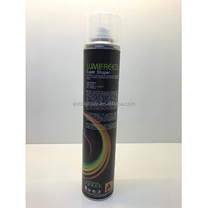 Super shaper hair styling spray