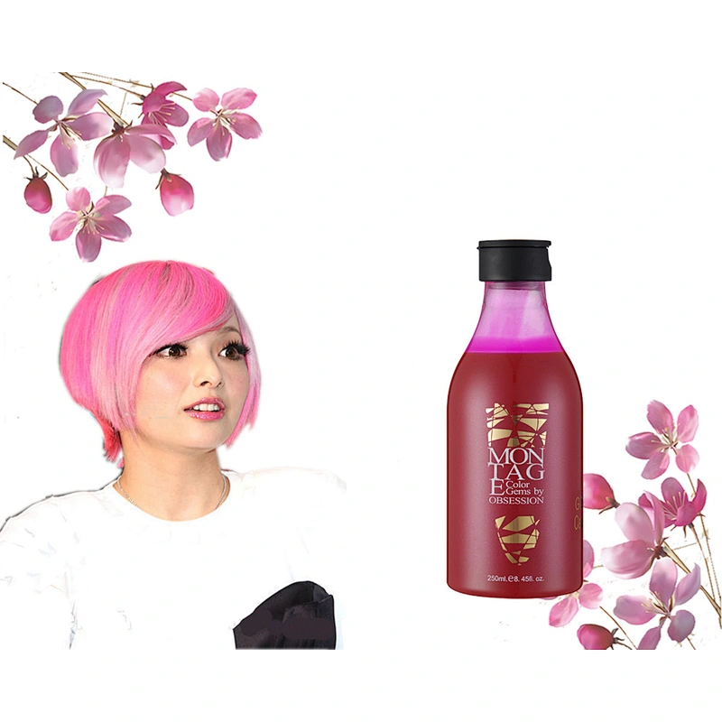 Britain brand funky brilliant pink hair dye
