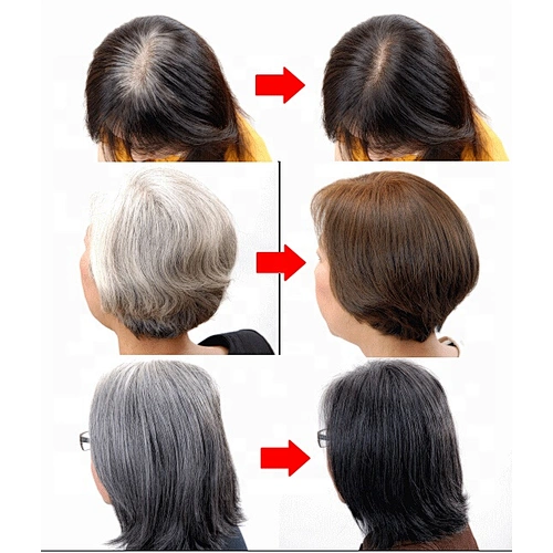 OEM Permanent Natural Hair Dye Color Colour Cream argan oil hair color shampoo for Black hair