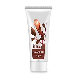 Semi permanent Peroxide free ammonia free hair color contioner hair color treatment on hair dye