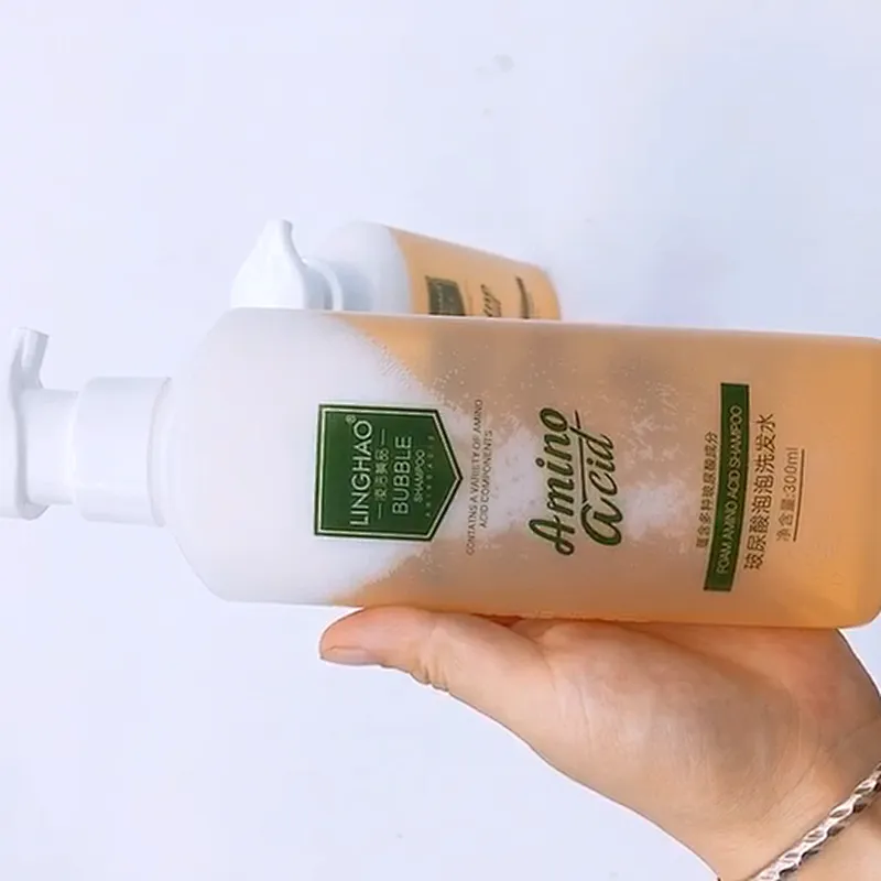 300ml Mild surfactant and rich foam acid oil control shampoo best nourishing hair shampoo