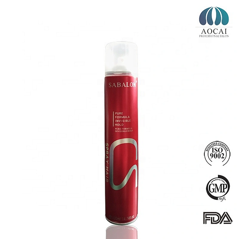 Natural hair thickening spray strong hold hair spray