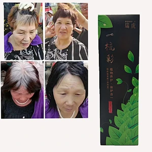 200ml comb hair color dye shampoo permanent chestnut brown color dye for wholesale OEM/ODM
