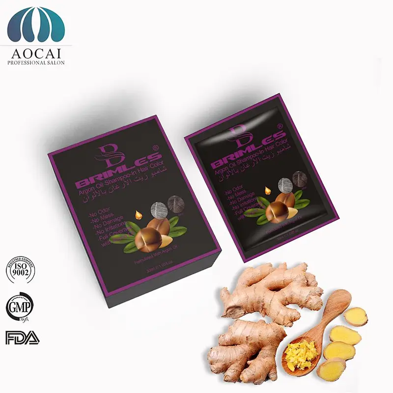 Polygonum multiflorum hair color change shampoo