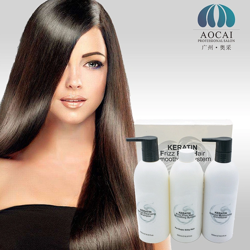 Brazilian blow out keratin treatment therapy for damaged hair