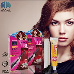 hair dye cream ice cream hair color with oxidant