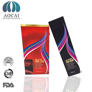 Home use anti-allergy hair color cream No ammonia No PPD hair coloring cream in hair dye
